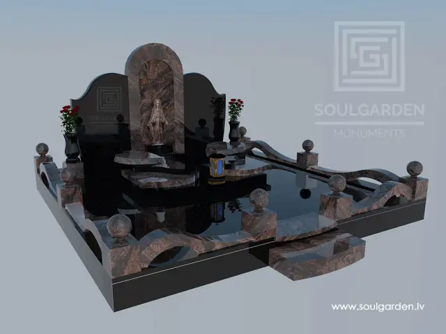 3D-макетирование благоустройства места захоронения