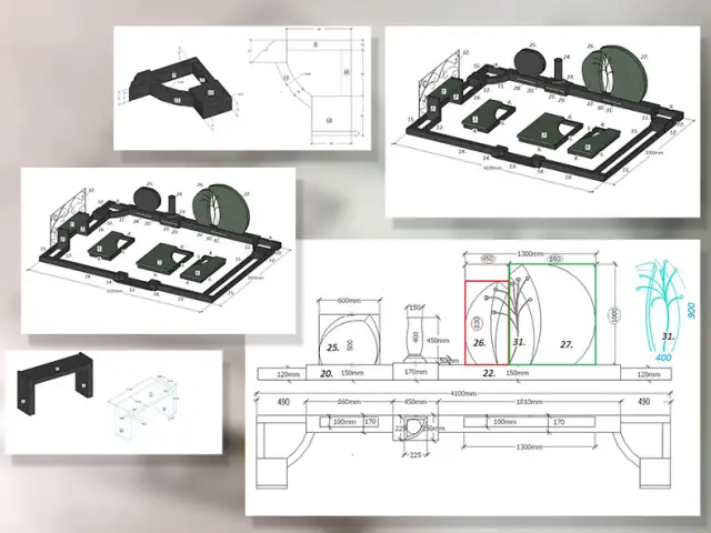 Проектируем благоустройство места захоронения – от идеи и эскиза до 3D проекта
