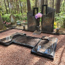 Preview image for  Granite gravestone consisting of two parts "Staircase"