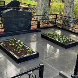 Preview image for  Granite grave monument with a curved top