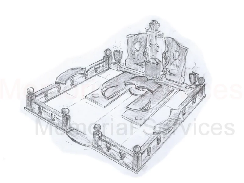 MS Kapu Pieminekļi un Dizains Profesionāla dizainera pakalpojumi kapu labiekārtošanā — no skices līdz gatavam projektam kapos.