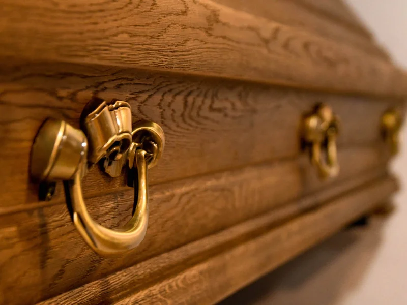 Wooden coffins