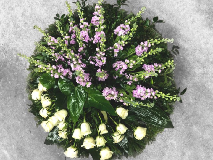 Ekskluzīvs bēru vainags