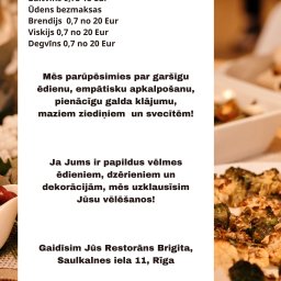 Preview image for  Main Menu for the Funeral Repast