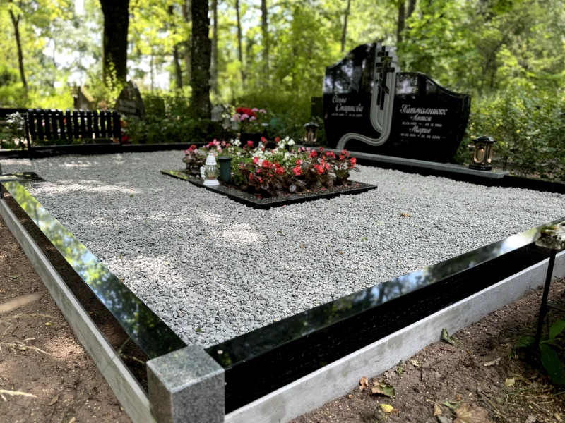 Restoration of the burial site