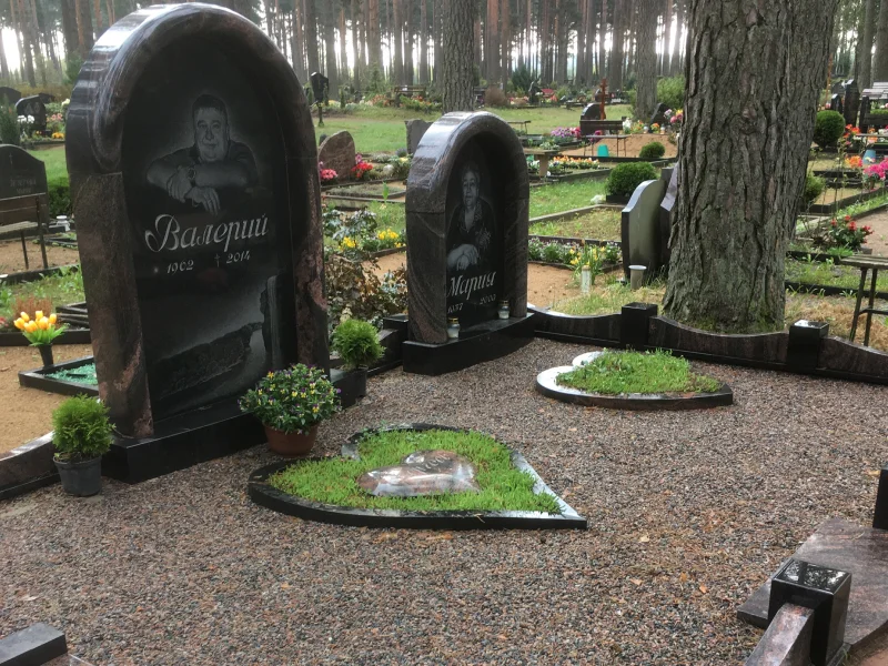 Restoration of the burial site