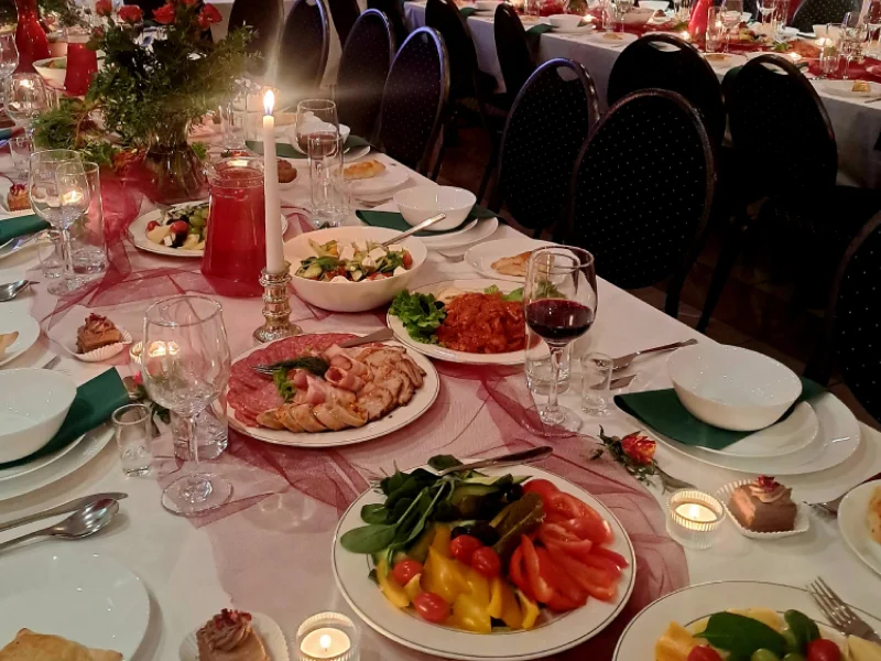 Funeral repast at Restaurant Brigita