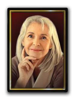 Portrets ar zelta ornamentu "Z5-Z7"