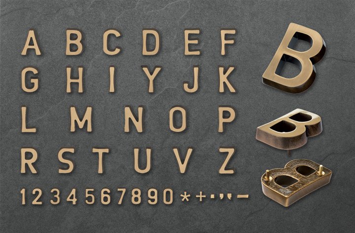 Letters and numbers ELITE