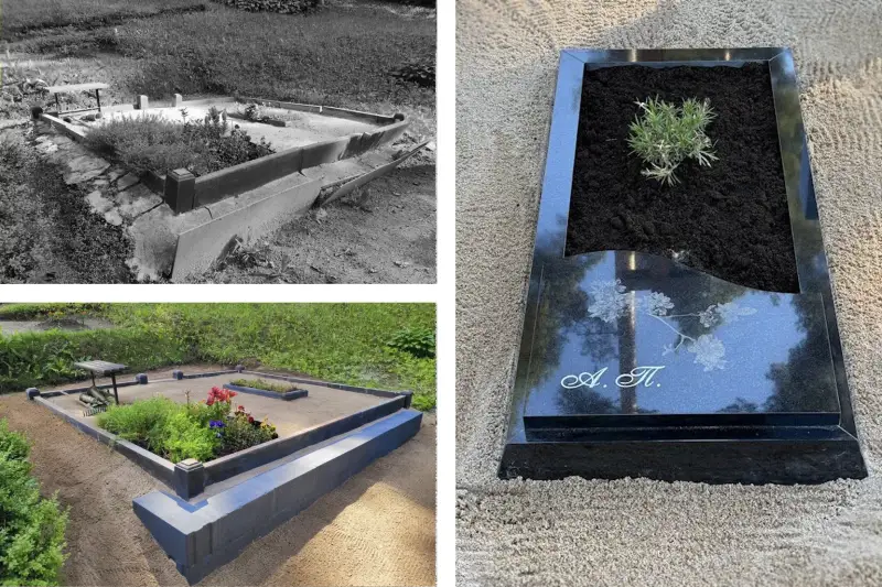 Уход уборка и реставрация захоронений в Тукумсе и по всей Латвии