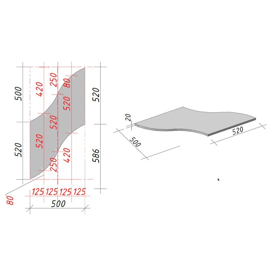 Vilnis 6 - Granīta piemiņas plāksne bez gravējumiem