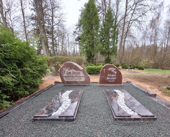 Kapu apmales no granīta