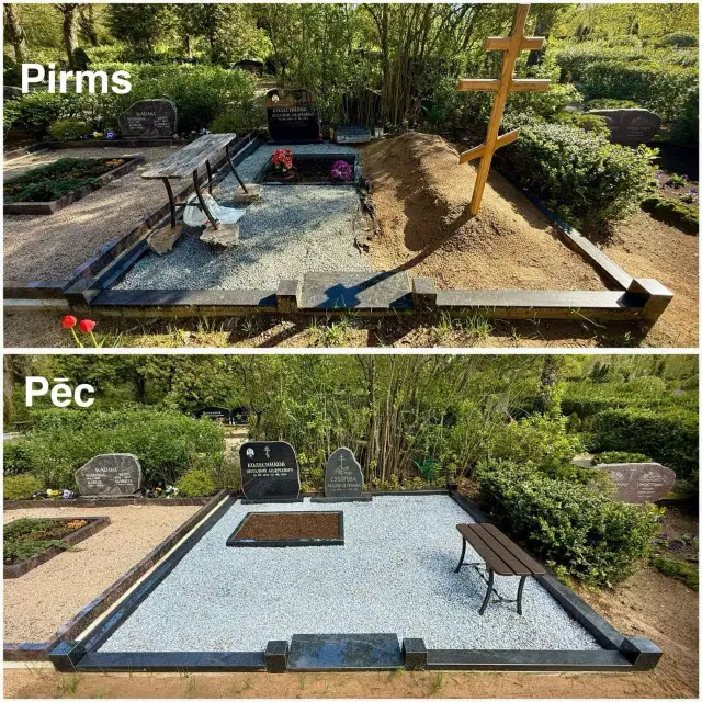 Akmens Kleisti – Monument workshop in Riga Akmens Kleisti SIA Workshop in Riga is a place where high-quality granite monuments and tombstones are created.