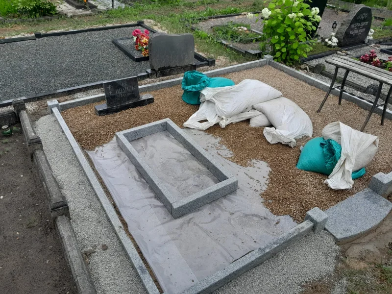 Kapu labiekārtošanas process